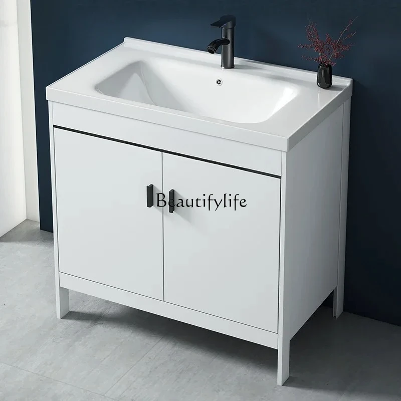 wash basin cabinet combination bathroom washtop pool space aluminum bathroom cabinet