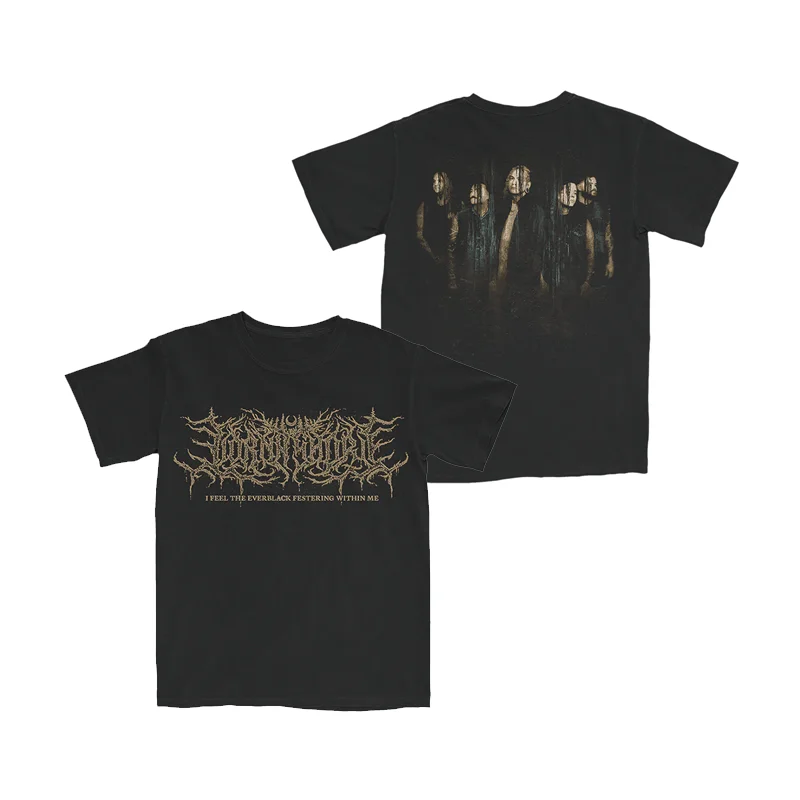 Portrait LORNA SHORE Coast Band Gothic Metal Core Dark Rock T-Shirt 100% Cotton Graphic Tee Men Women Summer Streetwear Top