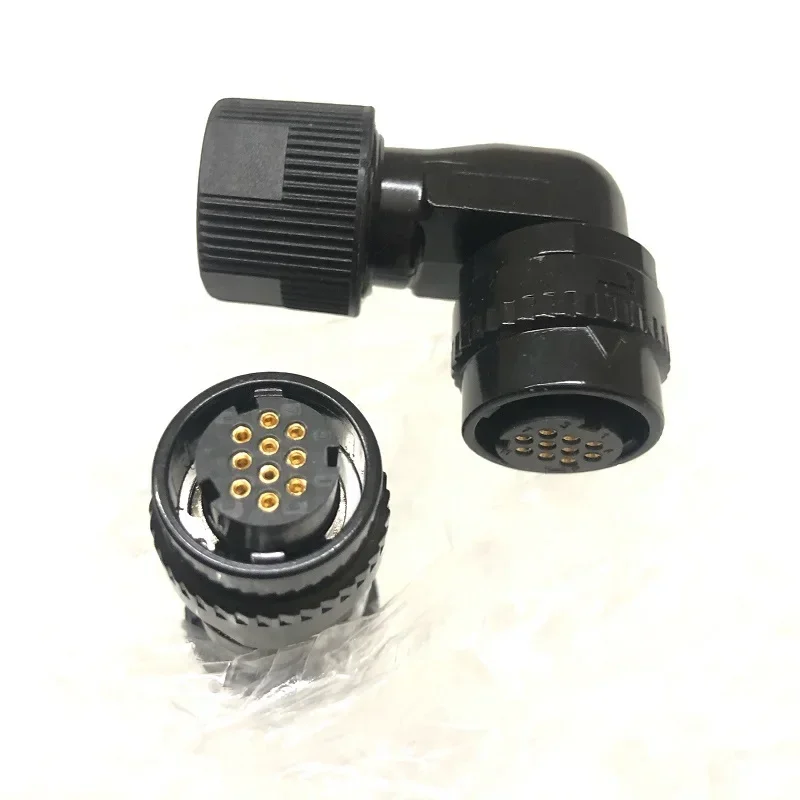 FANUC Connector 10 Pin JN2DS10SL2-R Encoder Side Plug A06B-6114-K200 /S/E A63L-0001-0848/CA CB JN2DS10SL2-R