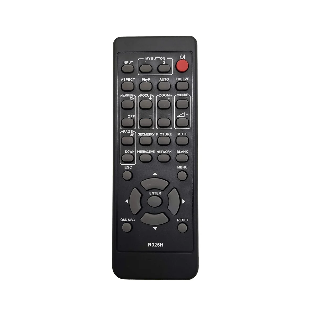 Remote Control R025H for Projector -X5555 -X5550 -WX5505 -EW5001WN -EX3051WN LP-AW4001 LP-AW3