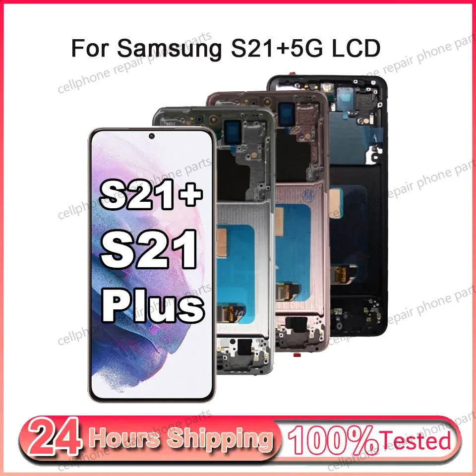 TFT/Super OLED For Samsung Galaxy S21+ 5G LCD G996 G996B G9960 G996U Display Touch Screen Digitizer For Samsung S21 Plus LCD