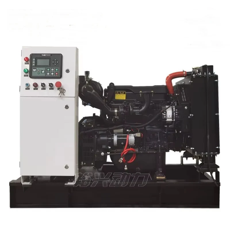 30Kw High Productivity Three-Phase Generator Set Electronically Controlled Brushless Core Engine High Efficiency 30 Kw