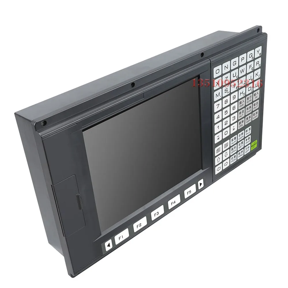 ใหม่เครื่องกลึง CNC controller 2 แกน/3 แกน/4 แกน/5 แกนเครื่องกลึง CNC ระบบ 10.4 นิ้วหน้าจอสีเครื่องกลึง machining center controller