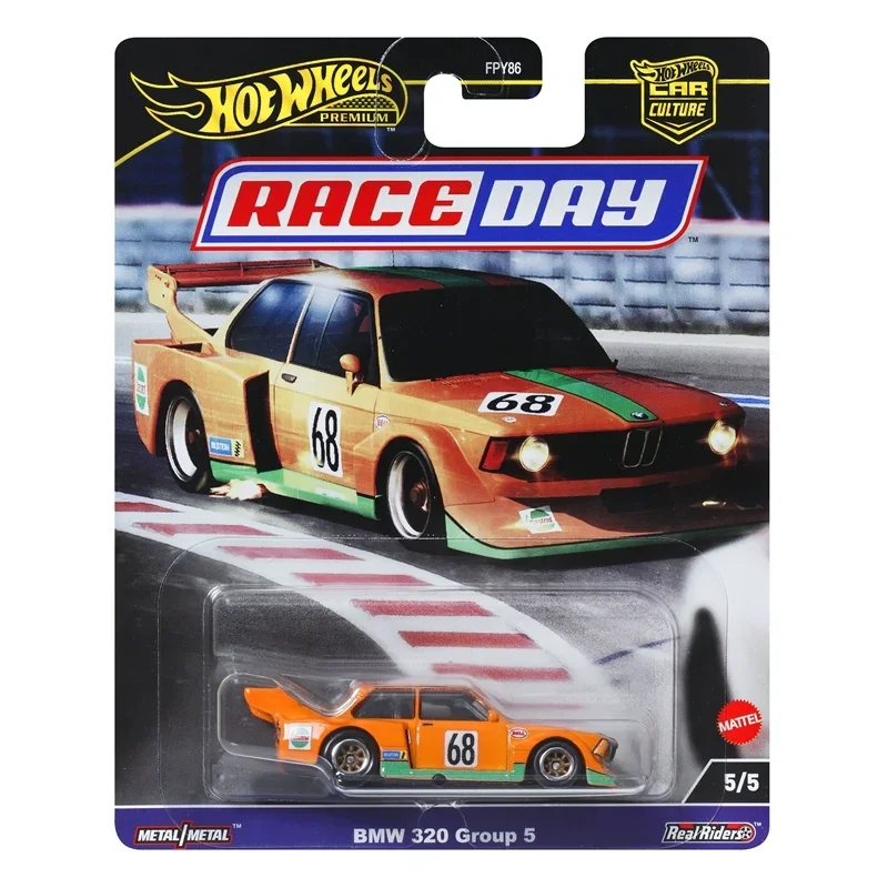 Genuine Hot Wheels Premium Car Culture Race Day 1:64 Boys Toys BMW Nissan Bentley Corvette Porsche Model Vehicle Bithrday Gift