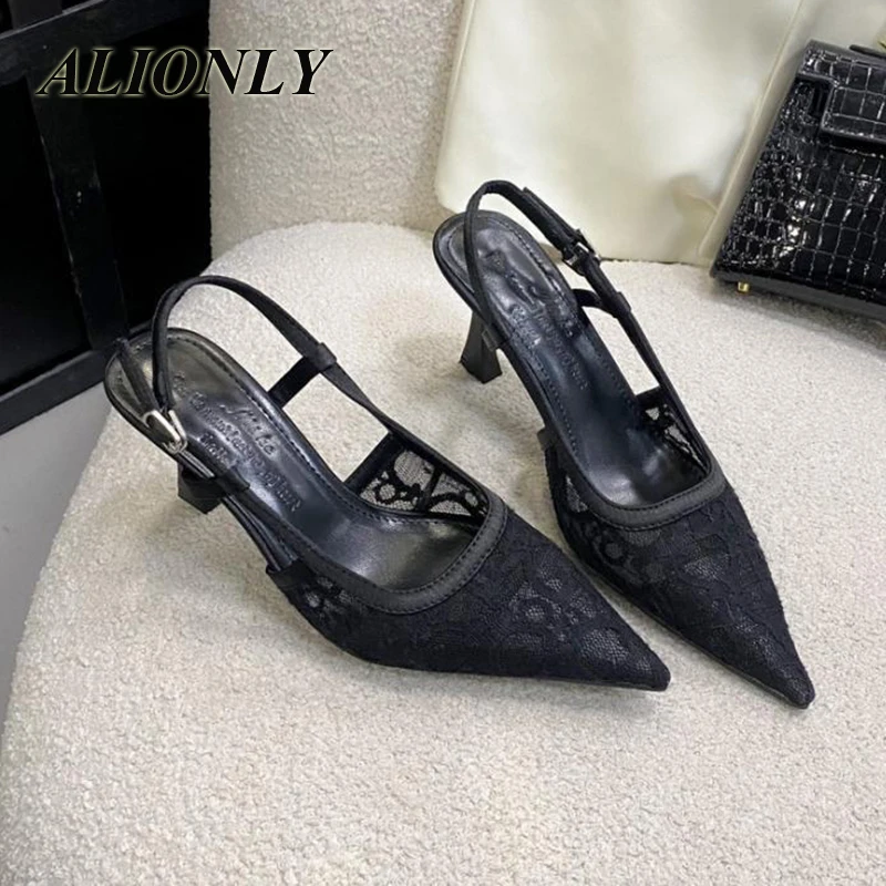 

Alionly женская обувь, женские сандалии без шнуровки, модные сандалии с босоножками для офиса и карьеры, Лидер продаж, сандалии больших размеров с носком