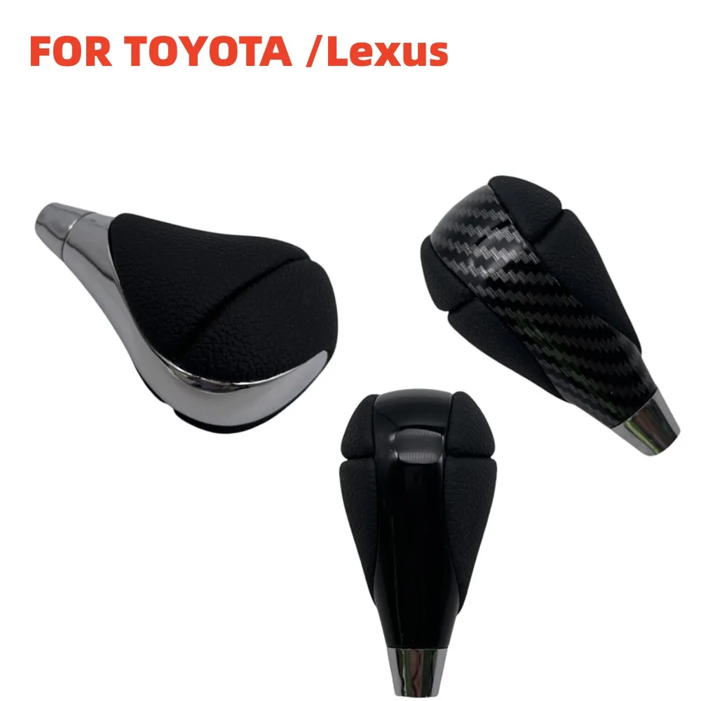 Gear Shift Knob Shifter Hanlde Leather Automatic For Lexus ES300h GS300 GS300 GS350 GS400 For Toyota Solara Land Cruiser Hiace