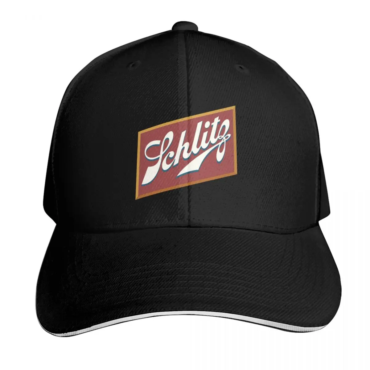Schlitz beer logo clean Baseball Cap Streetwear Hip Hop Trendy Vintage Retro Embroidered Lightweight Packable