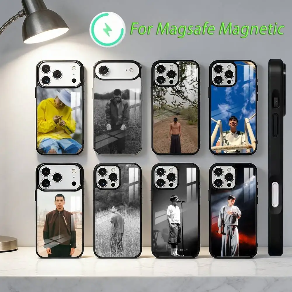 

R-Rapper S-Singer M-Milo J Phone Case For iPhone17,16,15,14,13,12,11,Plus,Pro,Max For Magsafe Wireless Charging cover