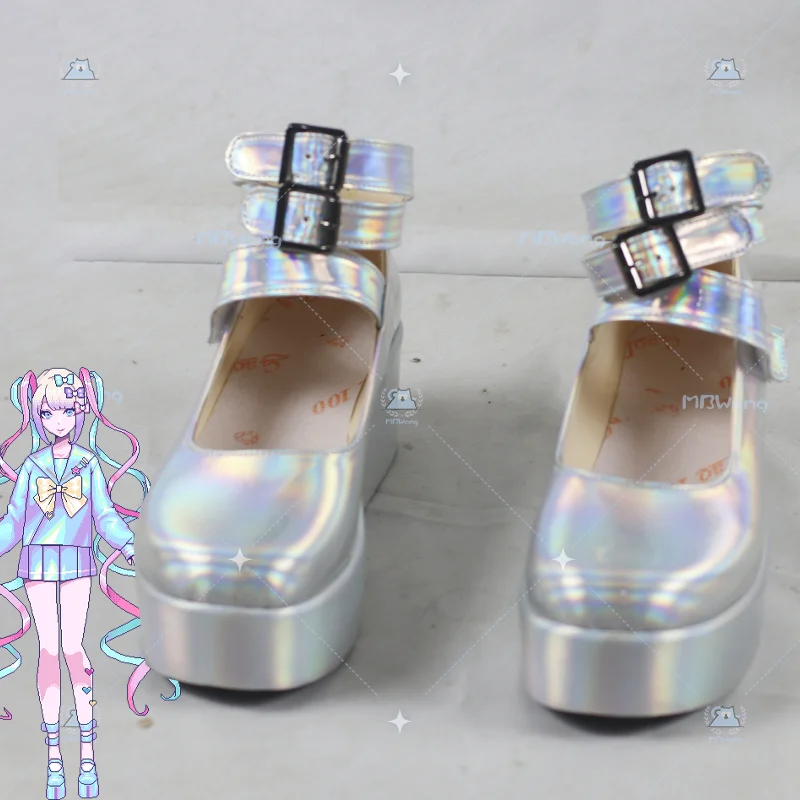 

Anime Needy Ame Chan Cosplay Shoes Platform Shoes Platform OMGkawaiiAngel Chan For Hallowmas Party Adult Women Men