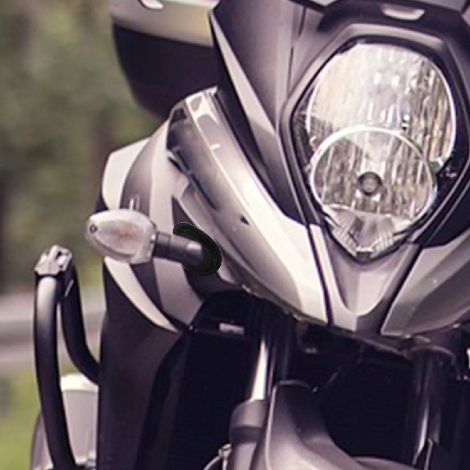 

4Pcs Turn Signal Spacer Kit Black 09 10 Durable Stable Mounting Solution Turn Signal Extension Spacers