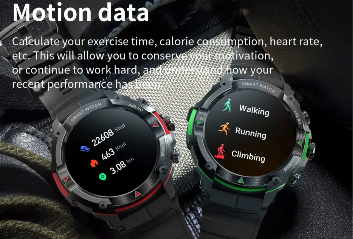 Smart watch 1.43 AMOLED Display 420mAH bluetooth call Military Toughness Waterproof Sport Smartwatch VS MOSS Ⅱ