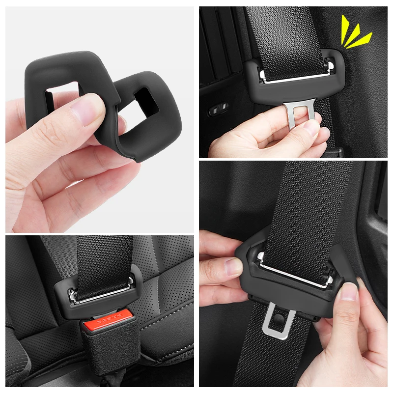 Silikon-Schutzhülle für Autosicherheitsgurtschnalle für BMW 3er 5er X3 F10 G20 G30 F30 F48 F25 E46 E83 E90 G01 G05 G45 G32 G60 – Detail 5
