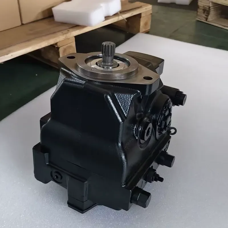 For H1P045 Hydraulic Plunger Pump 45 cm Displacement 5 300 Bar 1/4 Inch Connection 2 Stages