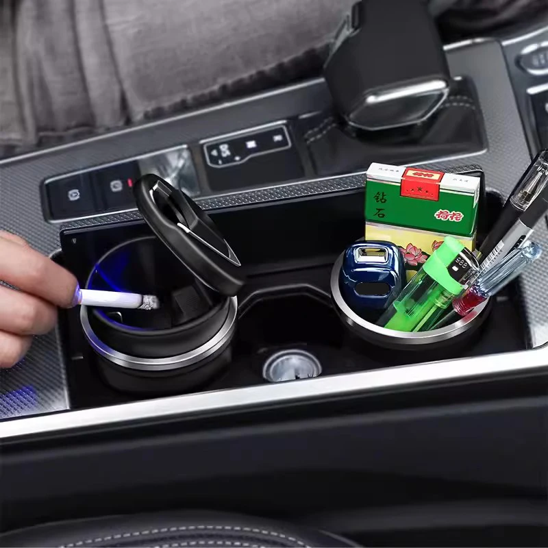 سيارة منفضة سجائر كوب مصباح ليد المحمولة انفصال لموريس المرآب MG3 MG5 MG6 MG7 GT GS هيكتور HS ZS ZX EZS EHS MG3SW
