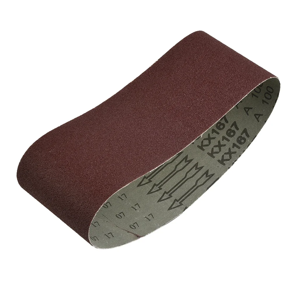1 pz 610x100mm nastro abrasivo 80/100/120/180/240/320/400 trave per levigatrice a nastro metallo levigatura legno strumenti di lucidatura carta vetrata