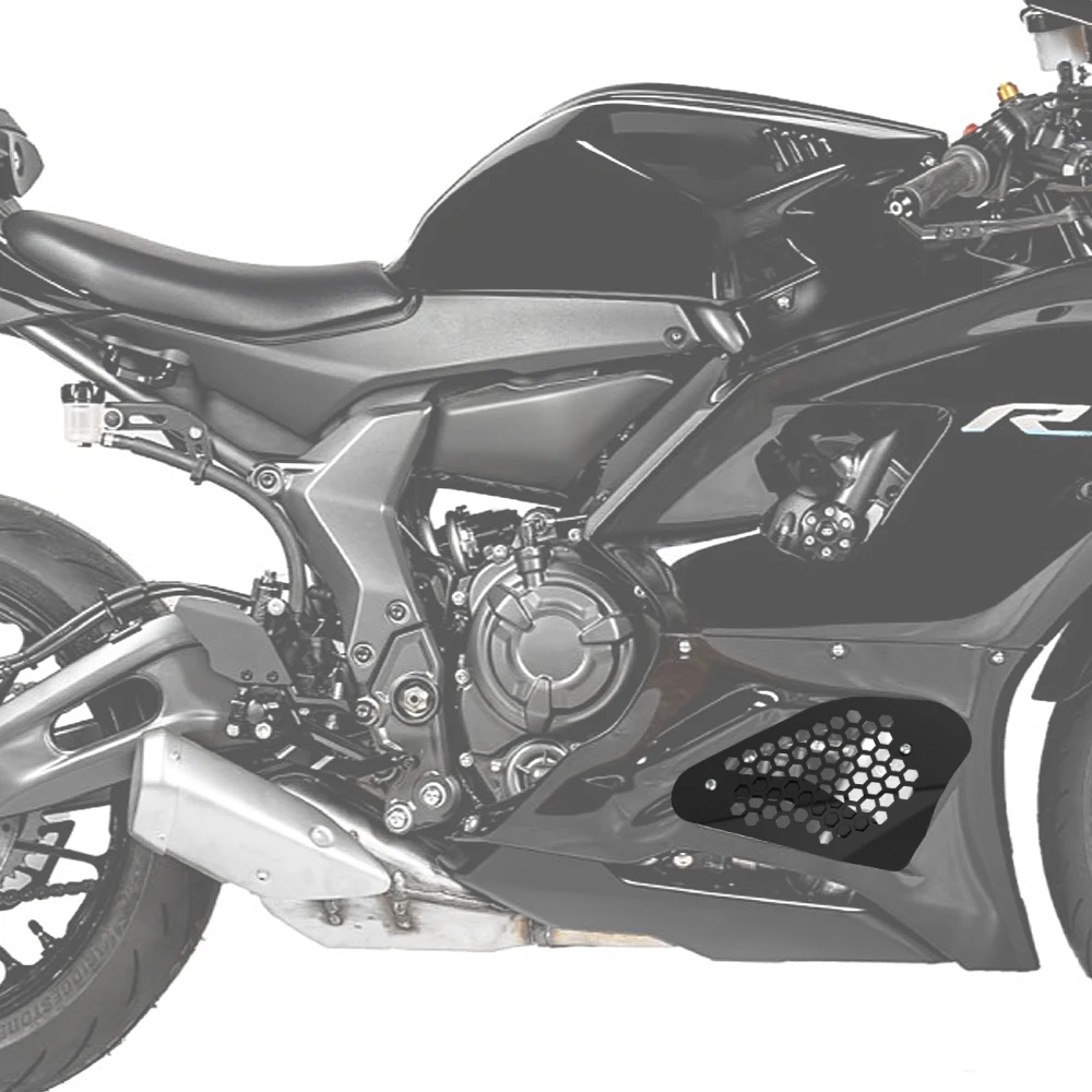 2024 For Yamaha YZF R7 2021-2023 YZFR7 YZF-R7 Front Exhaust Pipe Engine Guard Grille Cover Protection Accessories Motorcycles