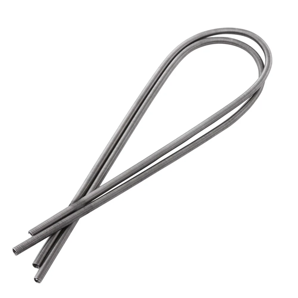 2PCS Durable 220V Heating Coils 1500W Silver High Resistance Wire Furnace Heater Wire Electric Furnace
