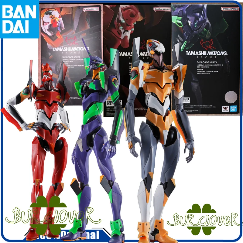 

BANDAI GENUINE TNT ORIGINAL ROBOT SOUL BEST SELECTION EVA FIRST MACHINE Action Figure Toys For Boys Girls Kids Gift Collectible