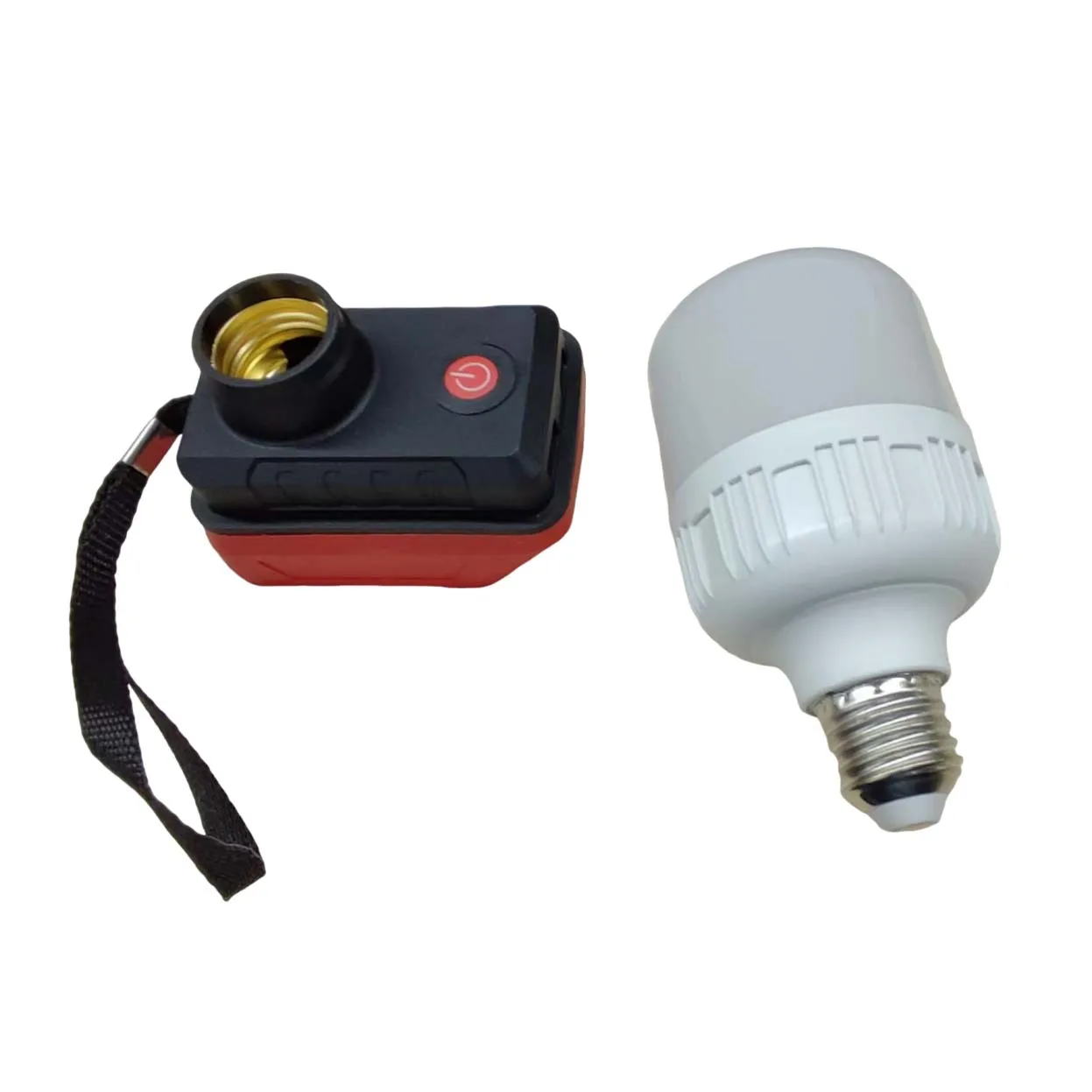 

Button Switch Cordless LED Work Light For Workshop As Show 18V Battery Powered Work Light Led Compact Portable Design