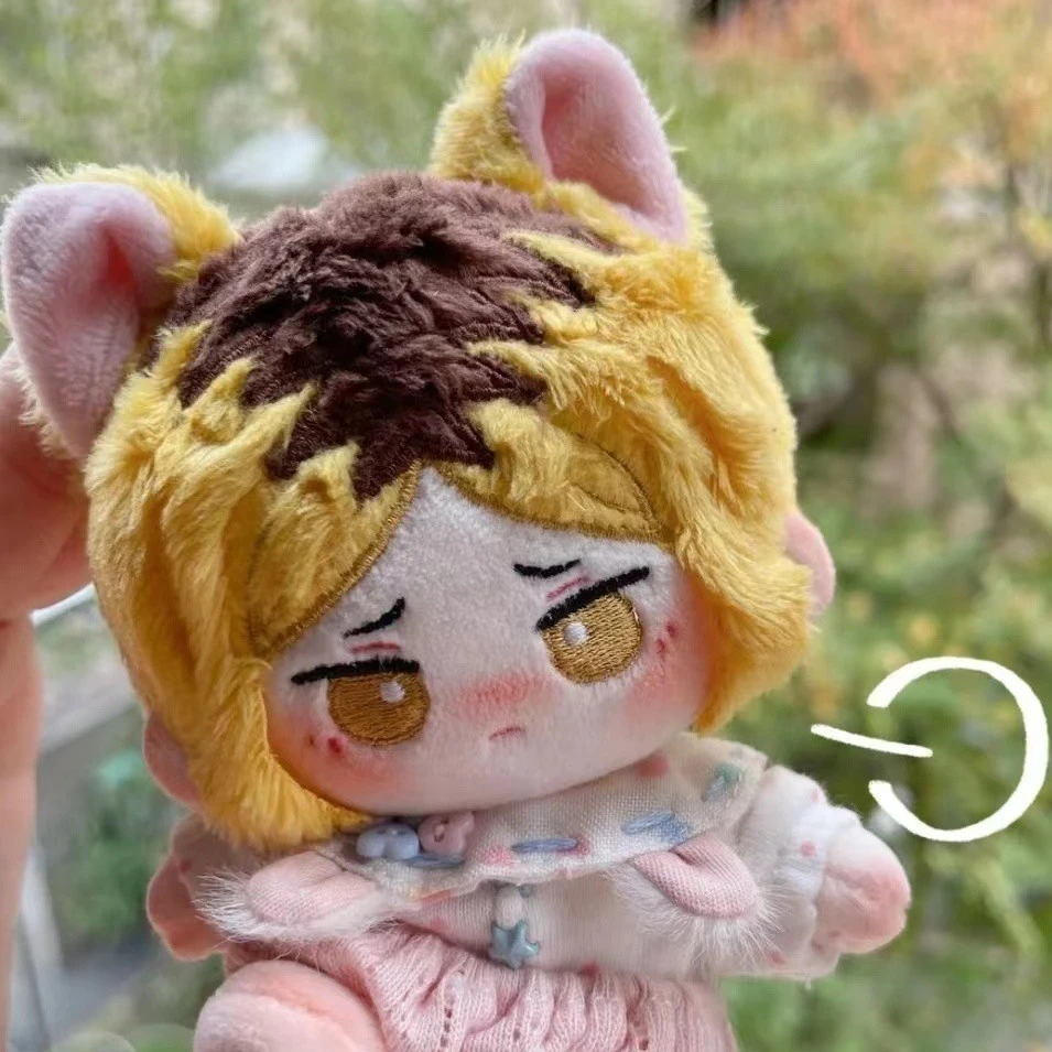 Haikyuu!! Kozume Kenma Cosplay Maumet Cotton Doll Puppet Furry Naked Baby   Anime Cute 10cm Cuteness Delicacy  Mignon