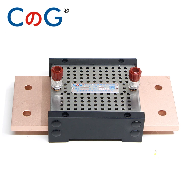 750A 800A 1000A 1200A 0.1% Class Shunt 30mV 50 60 75 100mV 200mV Red Copper High Precision Metering Laboratory DC Shunt Resistor