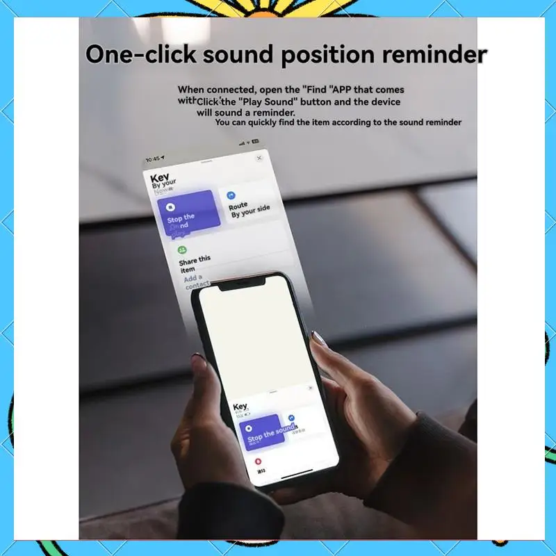 

Mini Wallet Card Wireless Charging Tracking Location Gps Locator Smart Tag Work With Find My-[A51I]