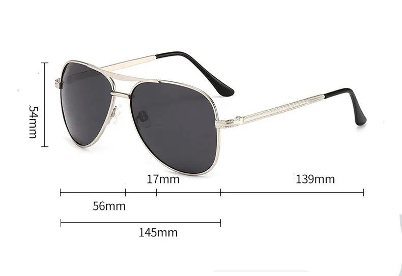 Markendesign Piloten-Polarisierte Sonnenbrille für Herren und Damen – Modetrend für Outdoor, Radfahren, Autofahren – Sonnenbrille, Schutzbrille, Eyewear 2026 – Detail 1