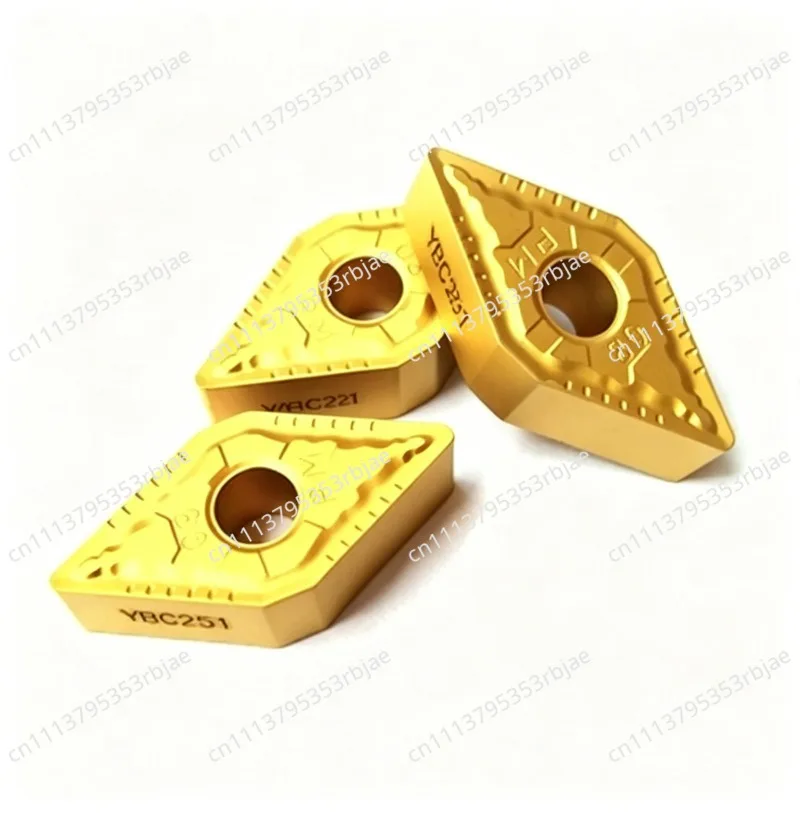 DNMG150608-PM YBC252 Carbide Inserts CNC Lathe Turning Tools Hard Metal Blade for Steel Cuttingel