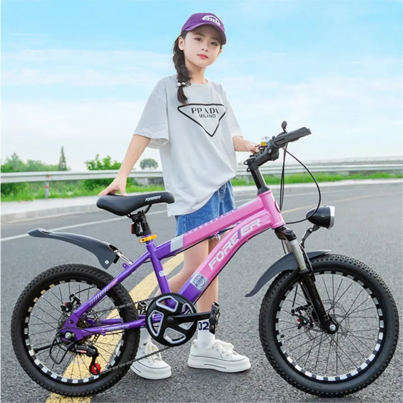 SKIG Mountain Bikes for Boys and Girls, Bicycle for Children, Mountain Bikes for Elementary School Students, Camping, Aged 7-13