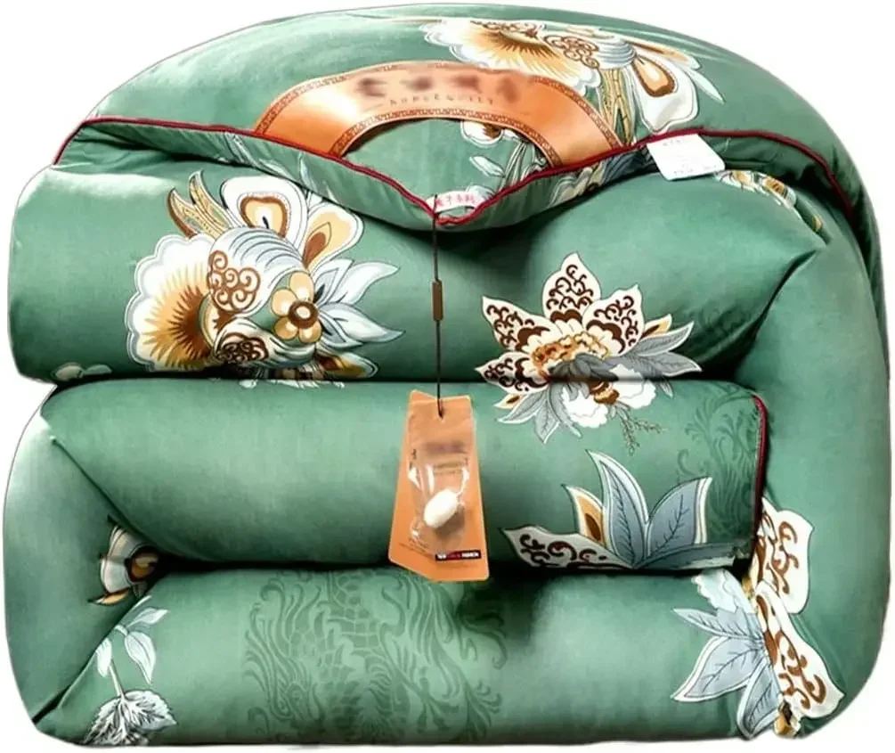 

Fat Silk Cotton Quilt Quilt Universal Double Winter 8kg / 10kg Winter Quilt Core (Color: 5KG, Size: 200x230cm)