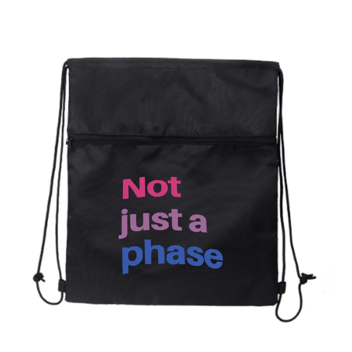 

Phase Pride «Не просто» Массивный хлопковый холщовый рюкзак на шнурке, сумка для спортзала, спортивный рюкзак на шнурке