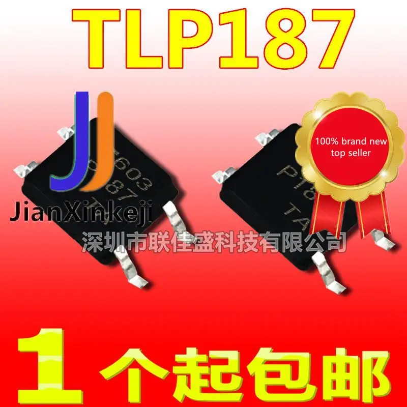 20 Buah 100% Asli Baru Dalam Stok T187 Lptlp187gb SOP4 Optocoupler Isolator Darlington Optocoupler