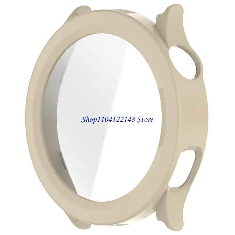 P9FA Hard Case And Tempered Glass Set Smooth Button Access Secure Very Thin Watches Guard Shell for Watch
