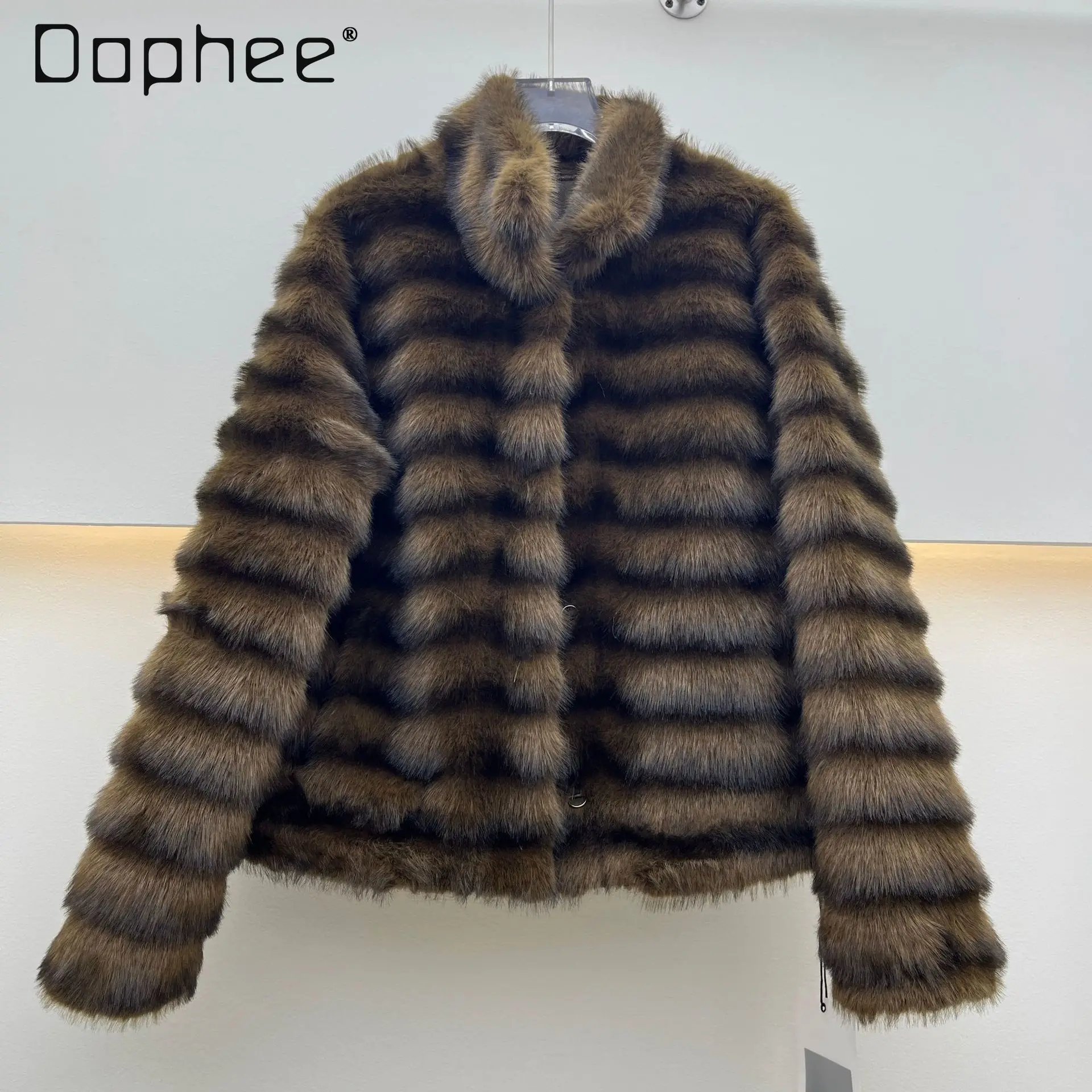 

Осень-зима 202, новая шуба из искусственного норкового меха, женская короткая экологически чистая шуба, модные элитные модные свободные утепленные пальто