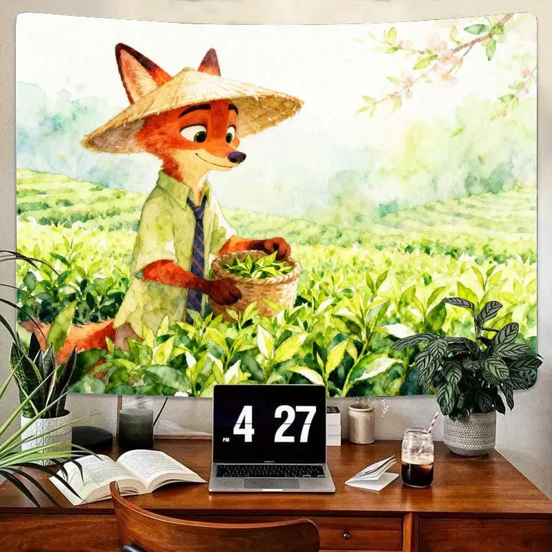 1PC Cute Fox Tea Pi… - image