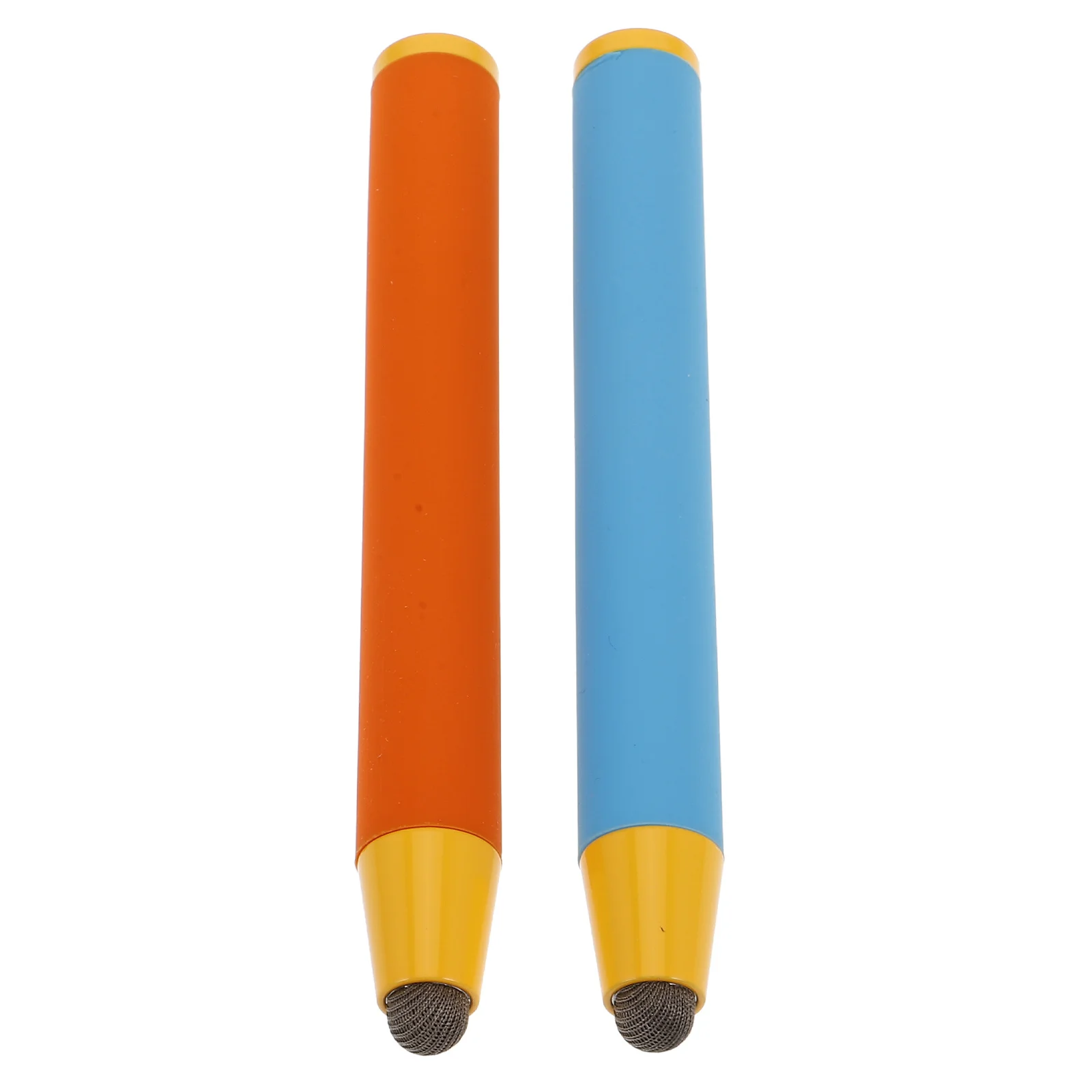 2pcs Capacitive Stylus Pen For Touchscreen Metal Body Comfortable Grip Wear-Resistant Tip Precision Writing Drawing Gaming