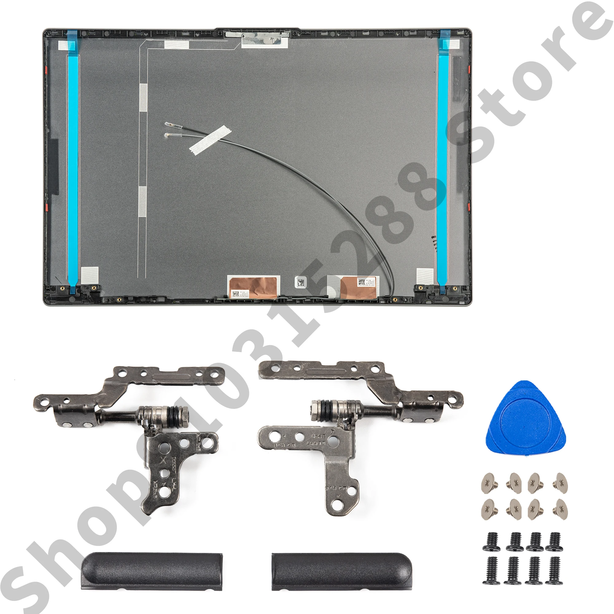 Parts For Ideapad 5 15ITL05 15ALC05 15IIL05 15ARE05 2020 2021 GS557 LCD Back Cover+Hinges+Hingecover silver/gray/dark blue