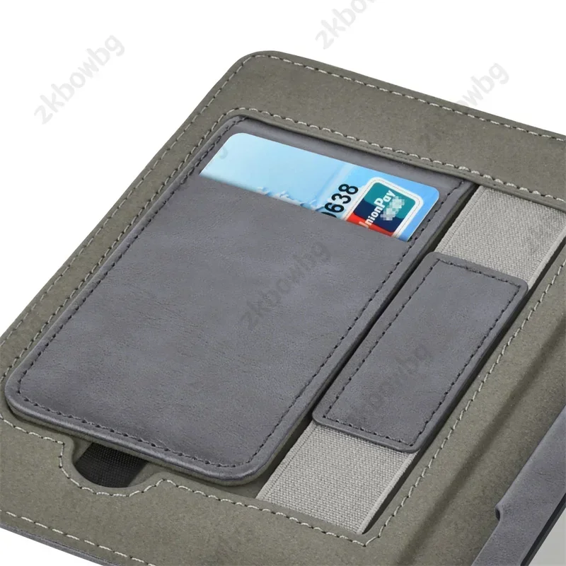 PU Leather Case For Kobo Clara Colour BW 2E N367 N365 N506 Tolino Shine 4 2022 6\'\' Case with Hand Belt Strap Ebook Smart Cover
