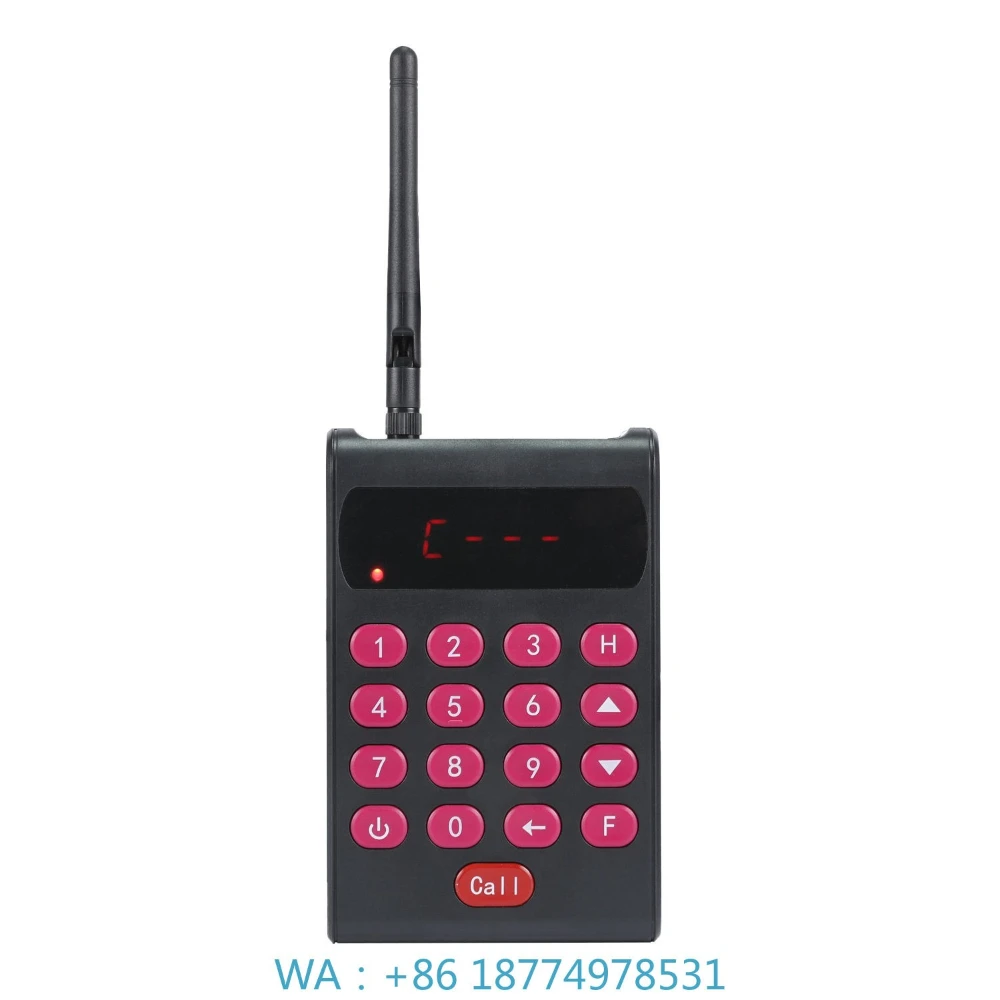 Vibrations-Buzzer Pager Paging-System Retekess KL-QC03 Drahtloses Restaurant-Tischsystem