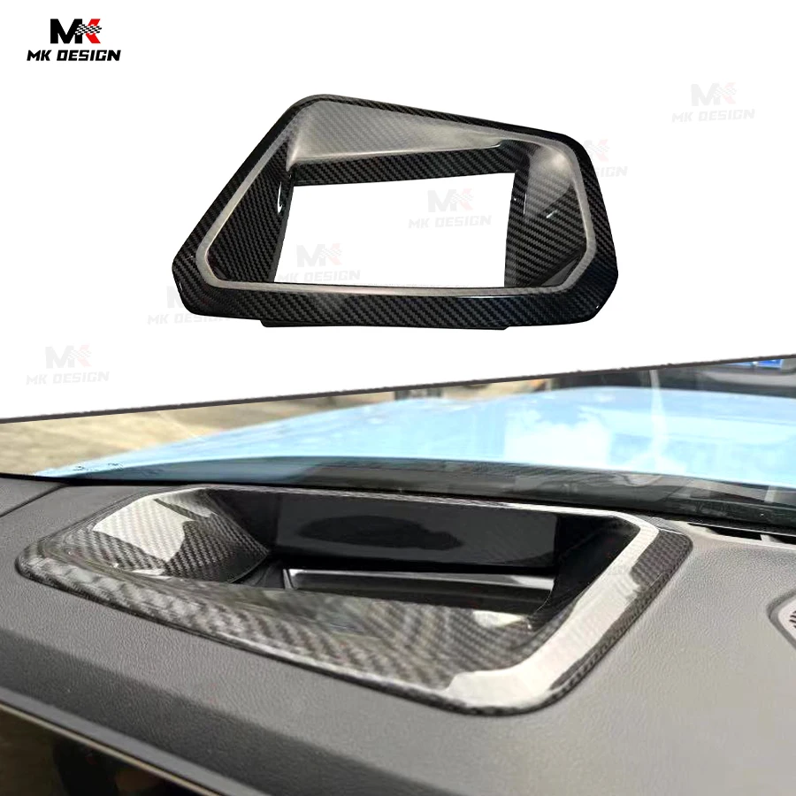 

Dry Carbon Fiber Head Up Display Cover for BMW M2 G87 M3 G80 M4 G82 2021-2025 HUD Protective Cover Body Kit
