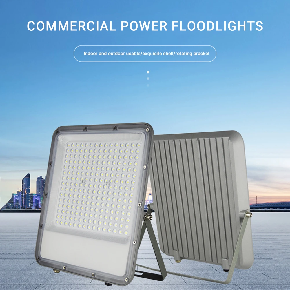 LED Flood Lights 100W Outdoor Floodlights 44000LM 3000K-6500K Color Temperature Energy Saving Security Lights For Garden Pool