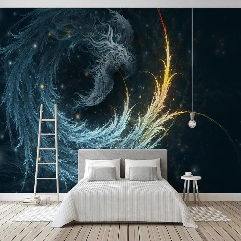 Custom 3D Wallpaper Modern Bright Pattern Art Mural Living Room TV Sofa Bedroom Background Wall Decor Papel De Parede 3D