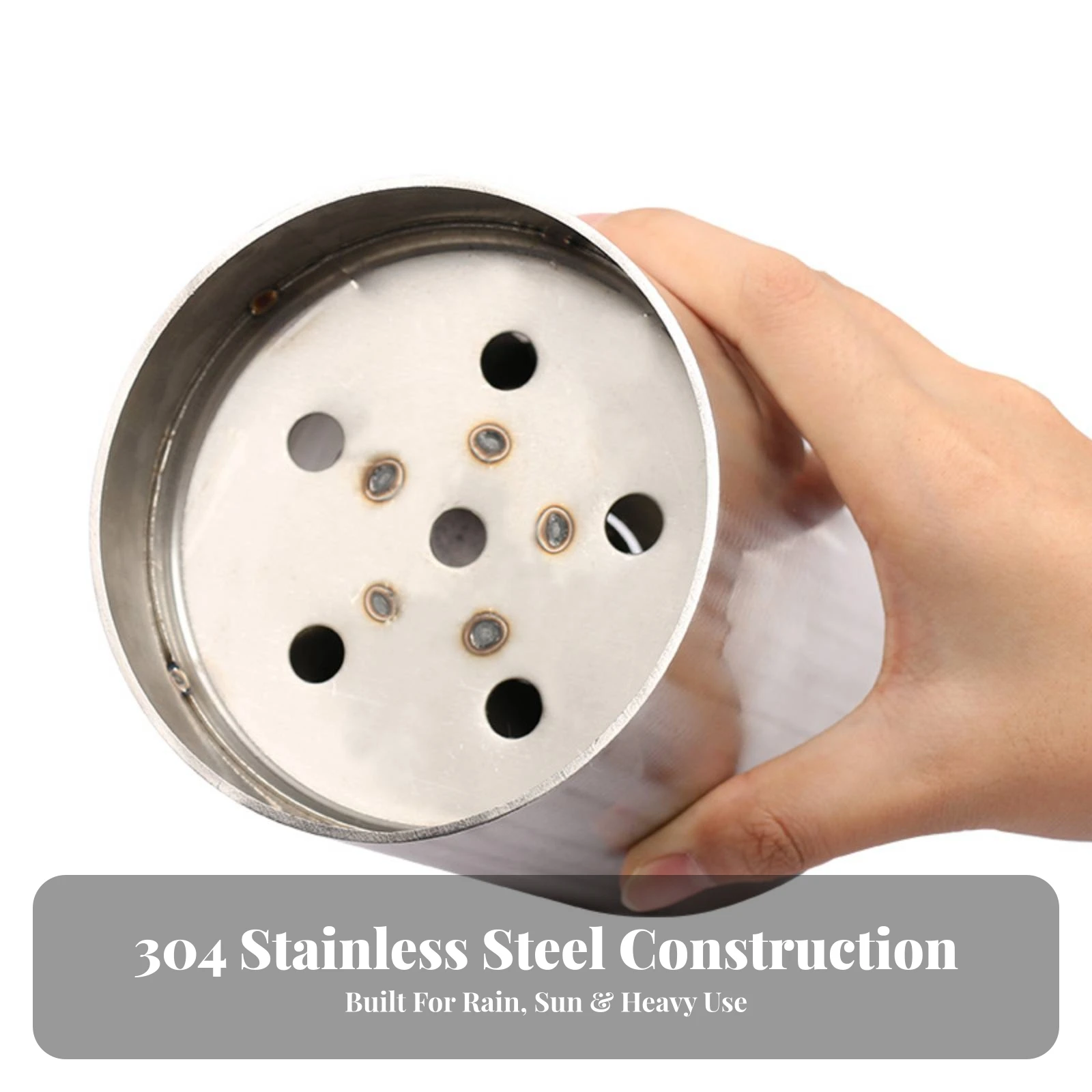 Golf Cup with Drainage Holes Regulation Golf Cup Low-Profile Debris-Proof for Golfers, Backyard