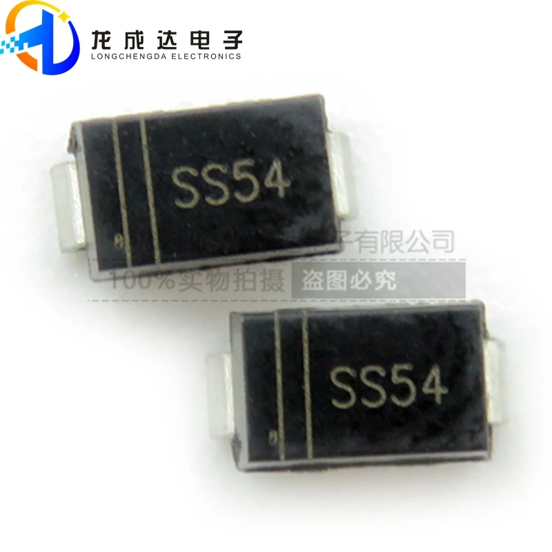 30pcs original new DIOS SS54 SS54 SMA 1N5824 Schottky diode 40V 5A 550mV 5A