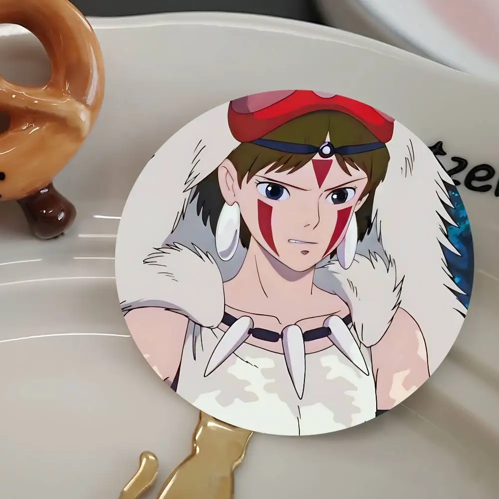 شارات الأميرة مونونوكيز الإبداعية صفيح لينة زر دبابيس الحيوان أيقونة بروش التلبيب على ظهره شارة الملحقات دبوس #6