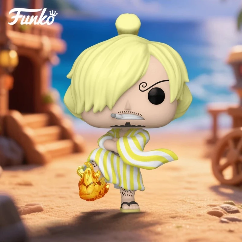 

Genuine Edition FUNKO POP One Piece: Wano Country – Sanji Anime Action Desktop Decoration Ornament Model Toys Collectible Model