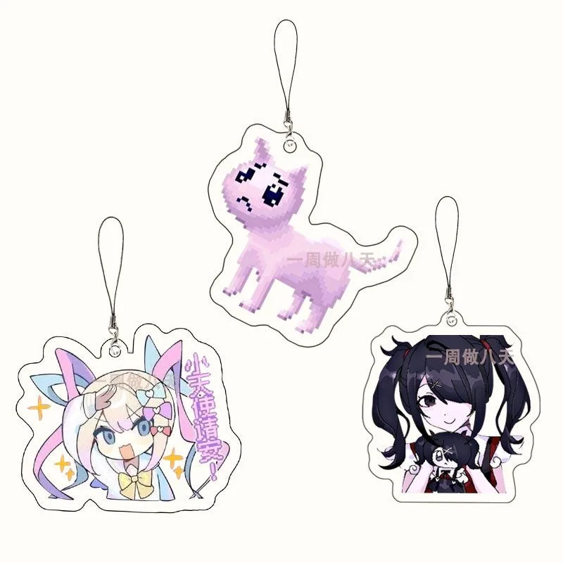 Девушка-якорь, надеждает периферийные акриловые брелки, рюкзаки, подвески, цепочки для мобильных телефонов, сумки, аксессуары, подарки