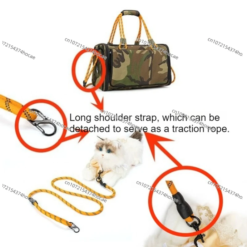 

Pet Tote Bag Traveling Portable Pet Tote Bag Camouflage
