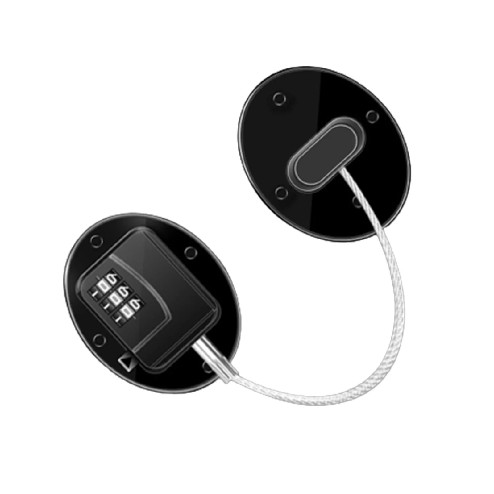 Strong Adhesive Stretchable Window Lock No Breaking Tough Furniture Lock for Sliding Doors Windows and Wardrobe