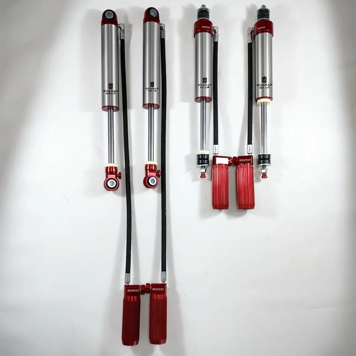 

SOARAP Manufactured One Meter Long Hose Off Road Front Rear Shock Absorbers for LC71